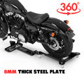 SANSHI™ Motorcycle Dolly Mover from Bean's Moto Booth, a durable motorcycle tool for easy bike movement and handling.