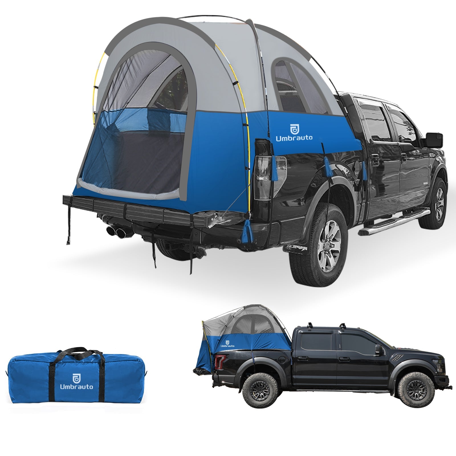 Umbrauto Truck Bed Tent PU3000mm Waterproof Pickup Truck Tents - OVERLANDERS Outfitter