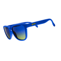Blue Lobster's SCUBA Revenge OG polarized sunglasses with clear side panels, stylish accessories from Rare Air Discs.