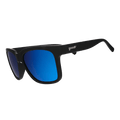 Rare Air Discs "Buoys Don't Cry" tidal G polarized sunglasses, side view showing transparent frame and floating design.
