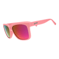 Side view of Rare Air Discs Pool Noodle Battle Hero Tidal G polarized sunglasses with floating design and transparent frame.