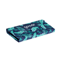 Rare Air Discs "Enter The Fold" folding sunglasses case in transparent side view, compact and protective accessory.