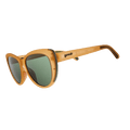 Rare Air Discs Glam G polarized sunglasses from The Category Is Western Wear collection, side view showing transparent frame details.