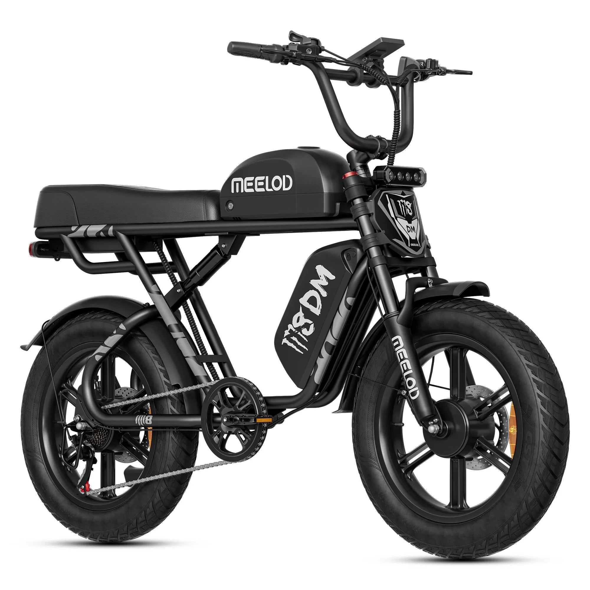 MEELOD M8DM | 2400W Dual Motor Fat Tire Ebike - OVERLANDERS Outfitter