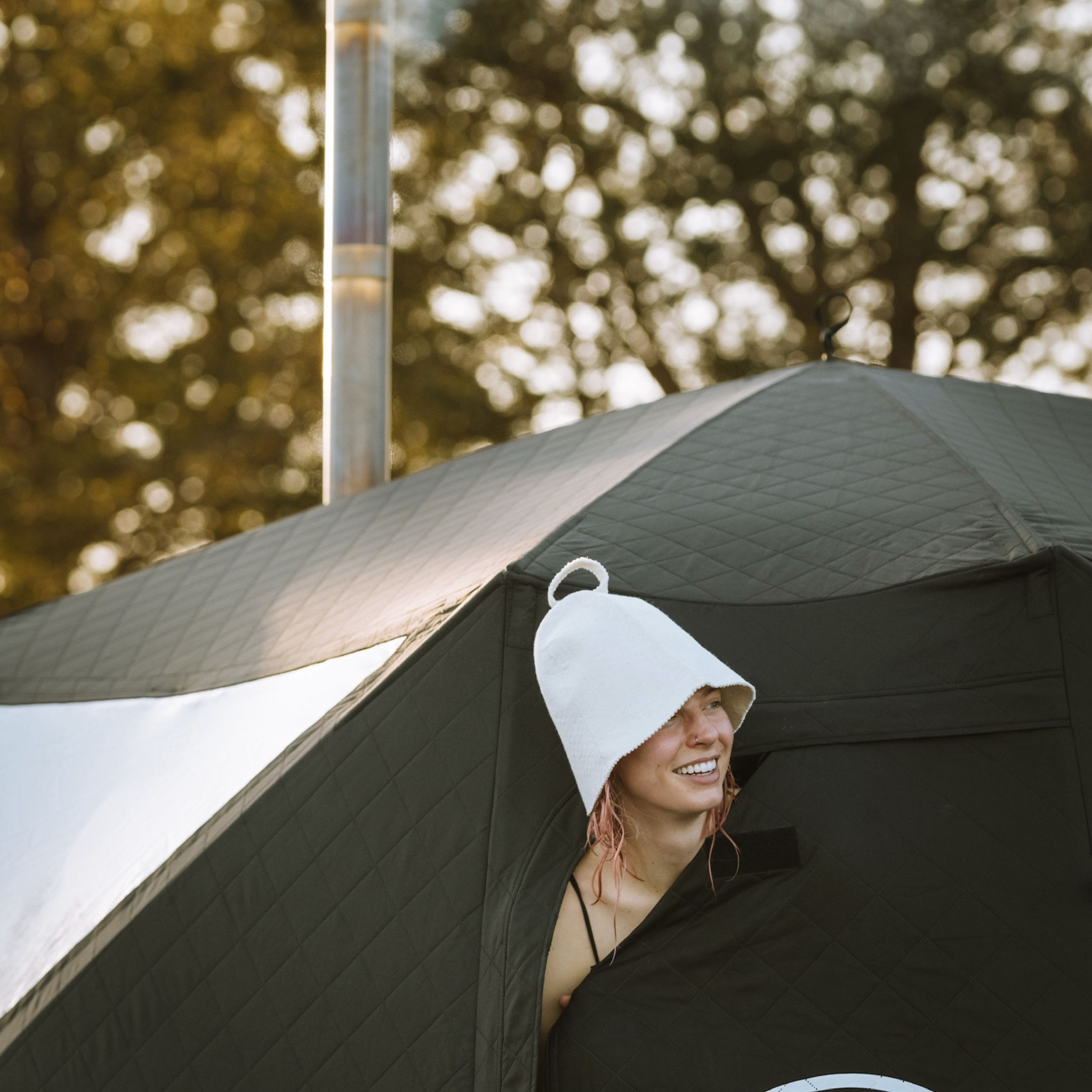 Wool Felt Sauna Hat - We The Collective