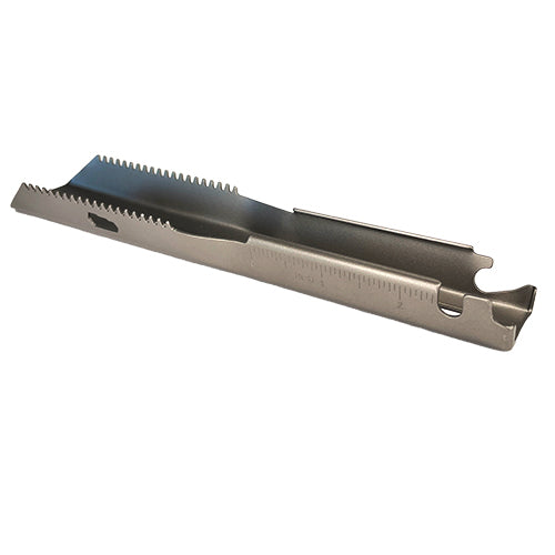 Near Zero Outdoor Gear titanium digging trowel with ergonomic handle for gardening and outdoor digging tasks.