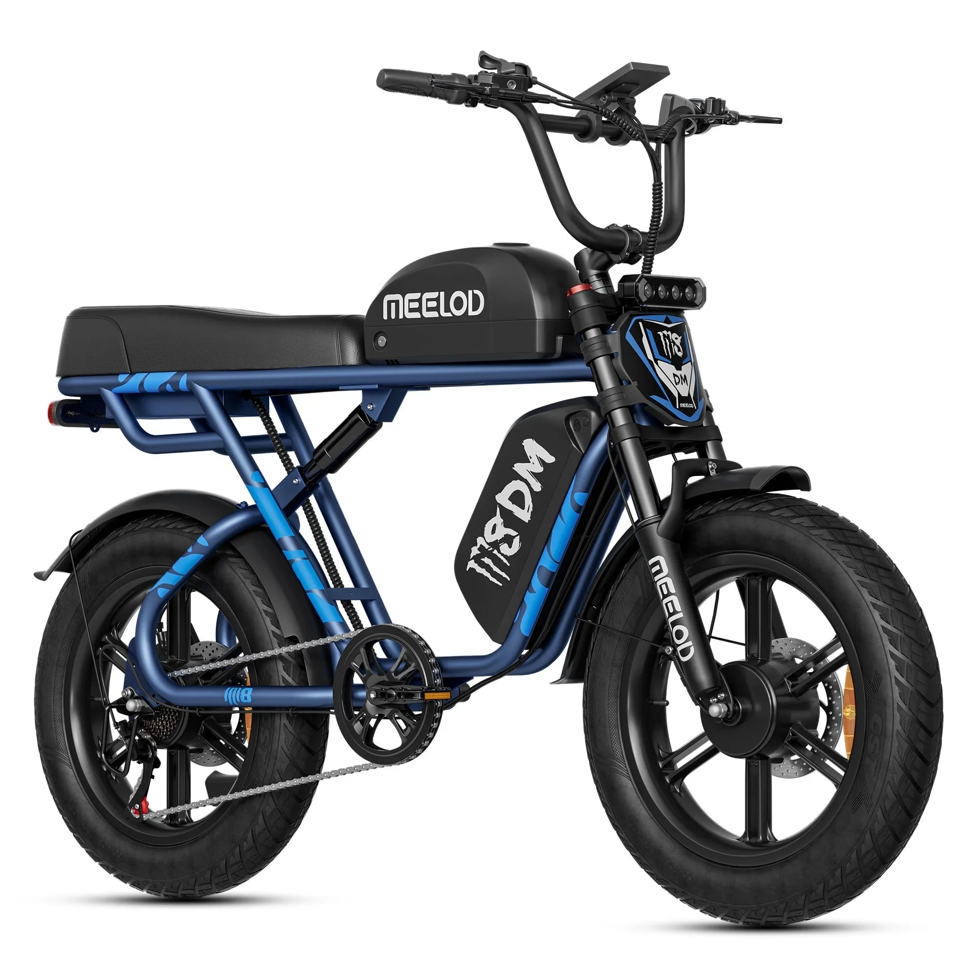 MEELOD M8DM | 2400W Dual Motor Fat Tire Ebike - OVERLANDERS Outfitter