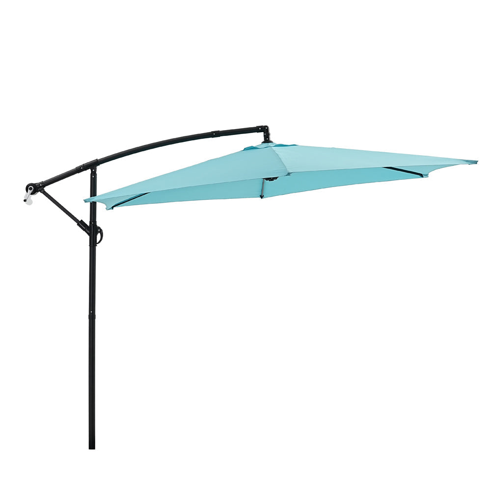 Ainfox 10ft Patio Umbrellas Offset Outdoor Umbrella Cantilever Hanging Umbrellas - OVERLANDERS Outfitter