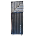 Near Zero Outdoor Gear QUILT ONE sleeping bag, showcasing its cozy fabric and compact design for outdoor adventures.