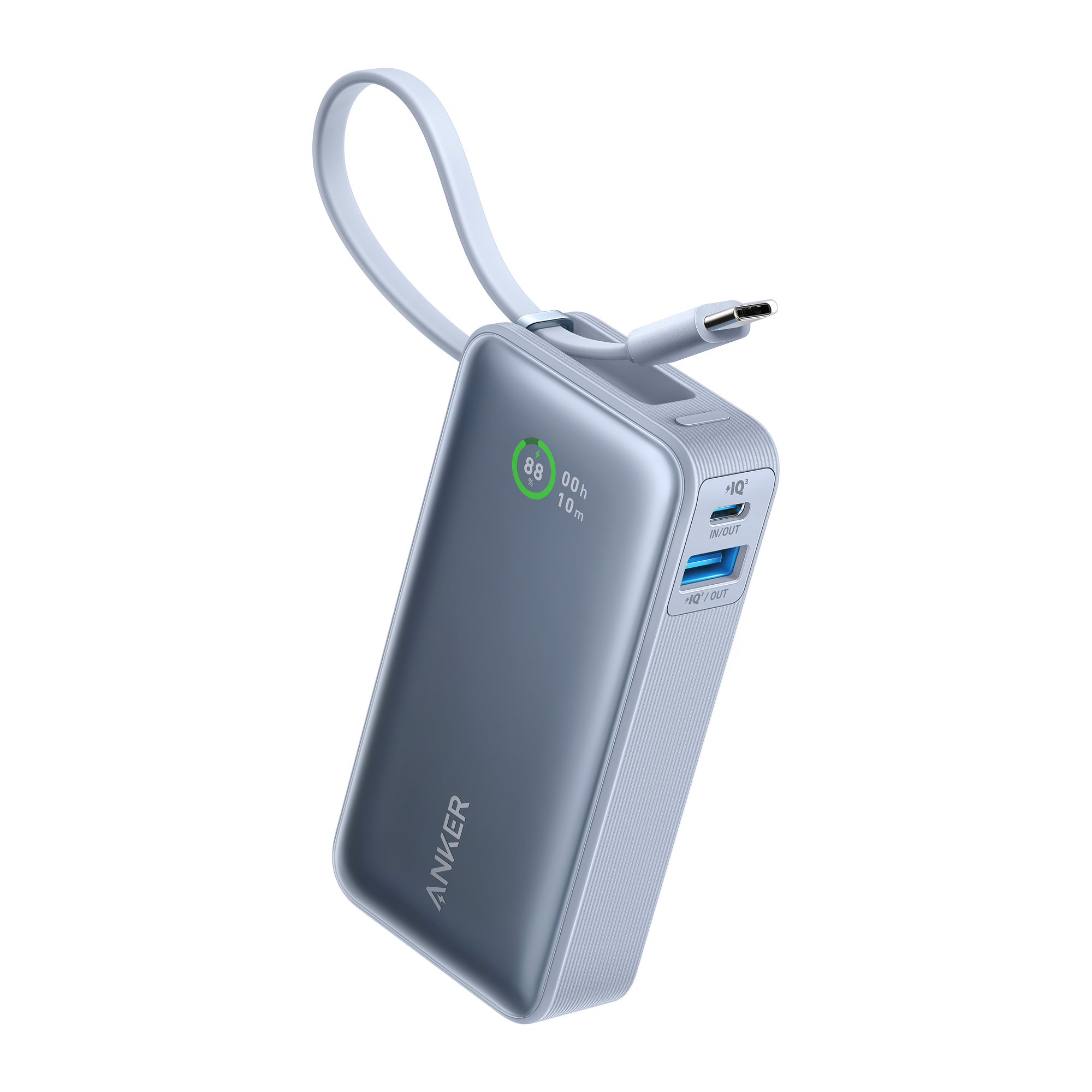 Anker Nano Power Bank (30W, Built-In USB-C Cable) - We The Collective