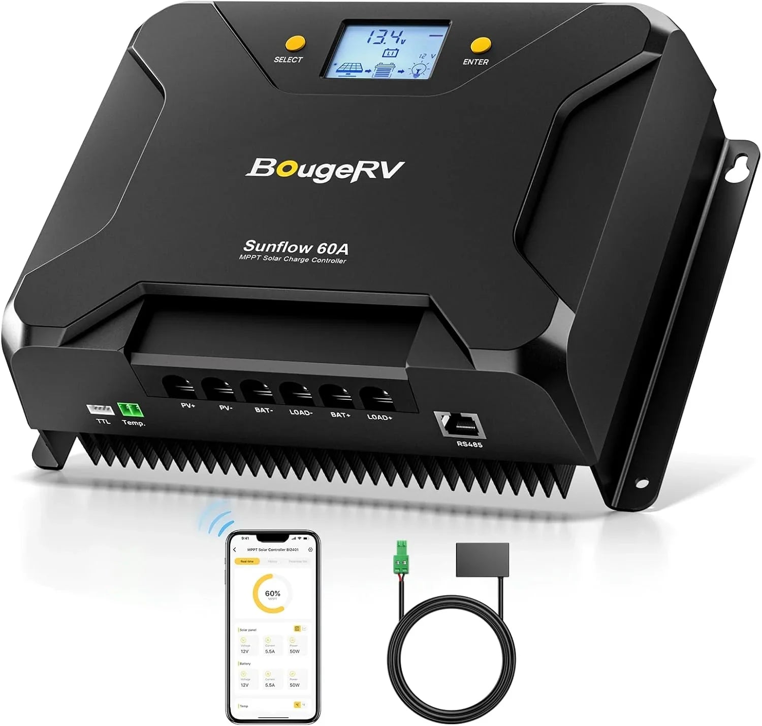 BougeRV 12V 800W High Watt Rigid Solar System Kit - OVERLANDERS Outfitter