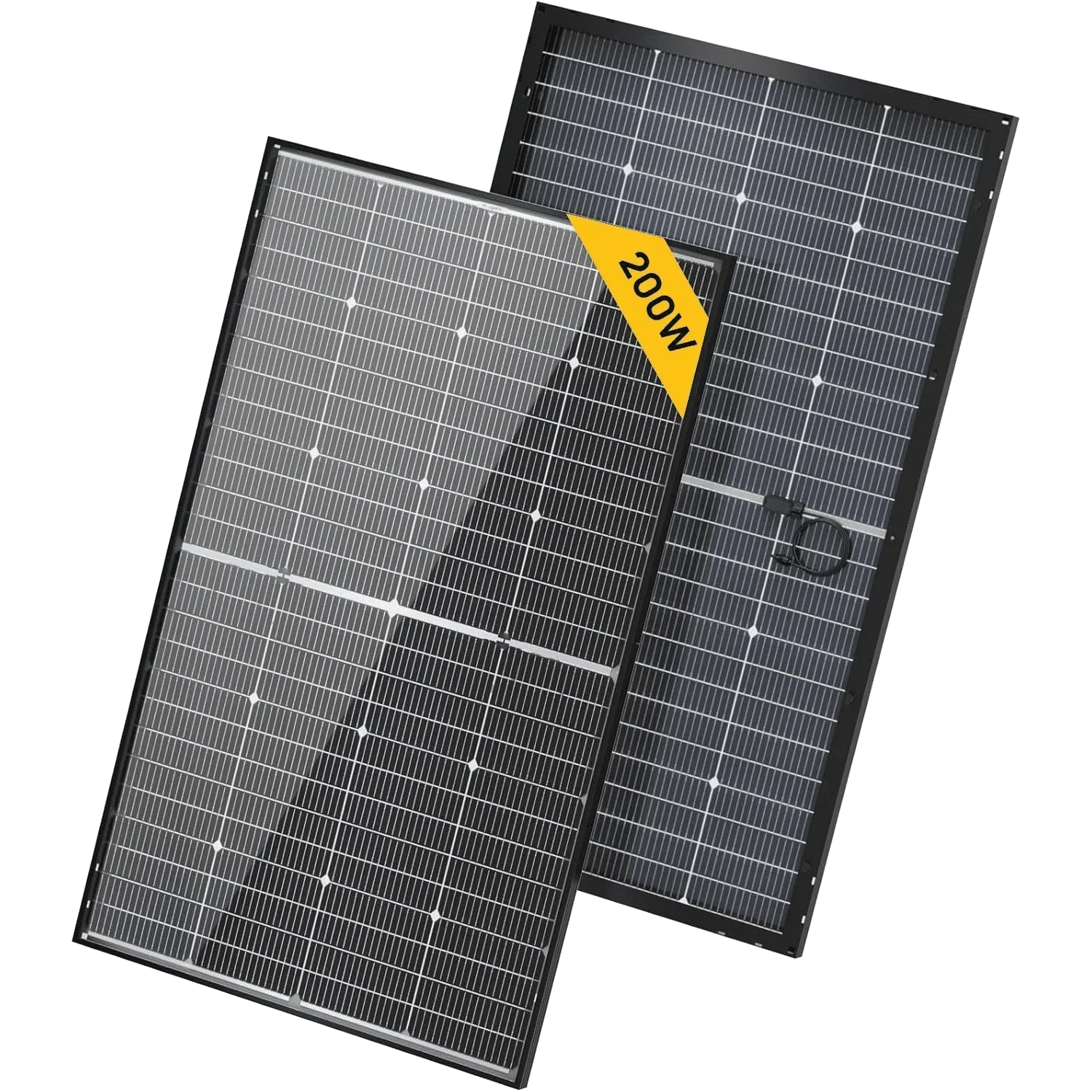 BougeRV 16BB N-Type 200 Watt Bifacial Solar Panel - OVERLANDERS Outfitter