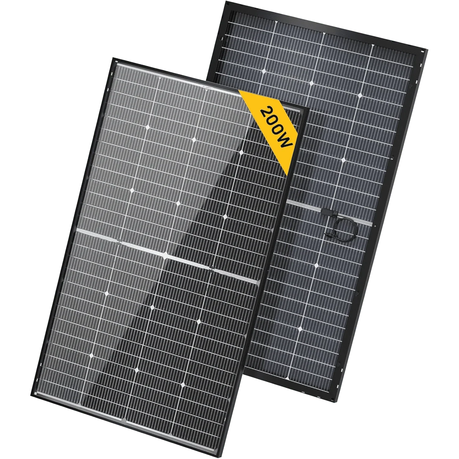 BougeRV N-Type 12V/24V 200 Watt Bifacial 16BB Solar Panel - We The Collective