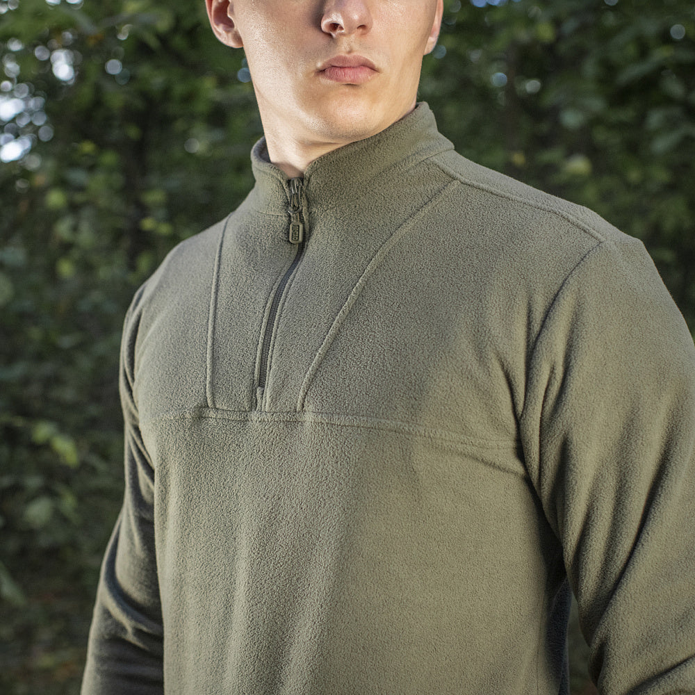 M-Tac Delta Fleece Jacket - Tactical Underwear Top Sweater 1/4 Zip - We The Collective