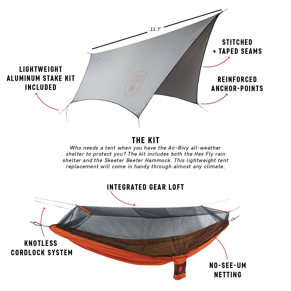 Air Bivy All Weather Shelter & Hammock - We The Collective