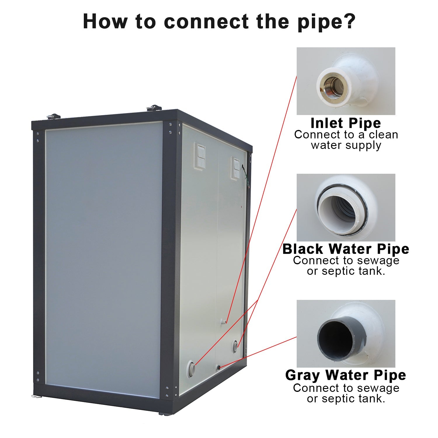 2 Private Toilet Stalls Portable Restroom - OVERLANDERS Outfitter