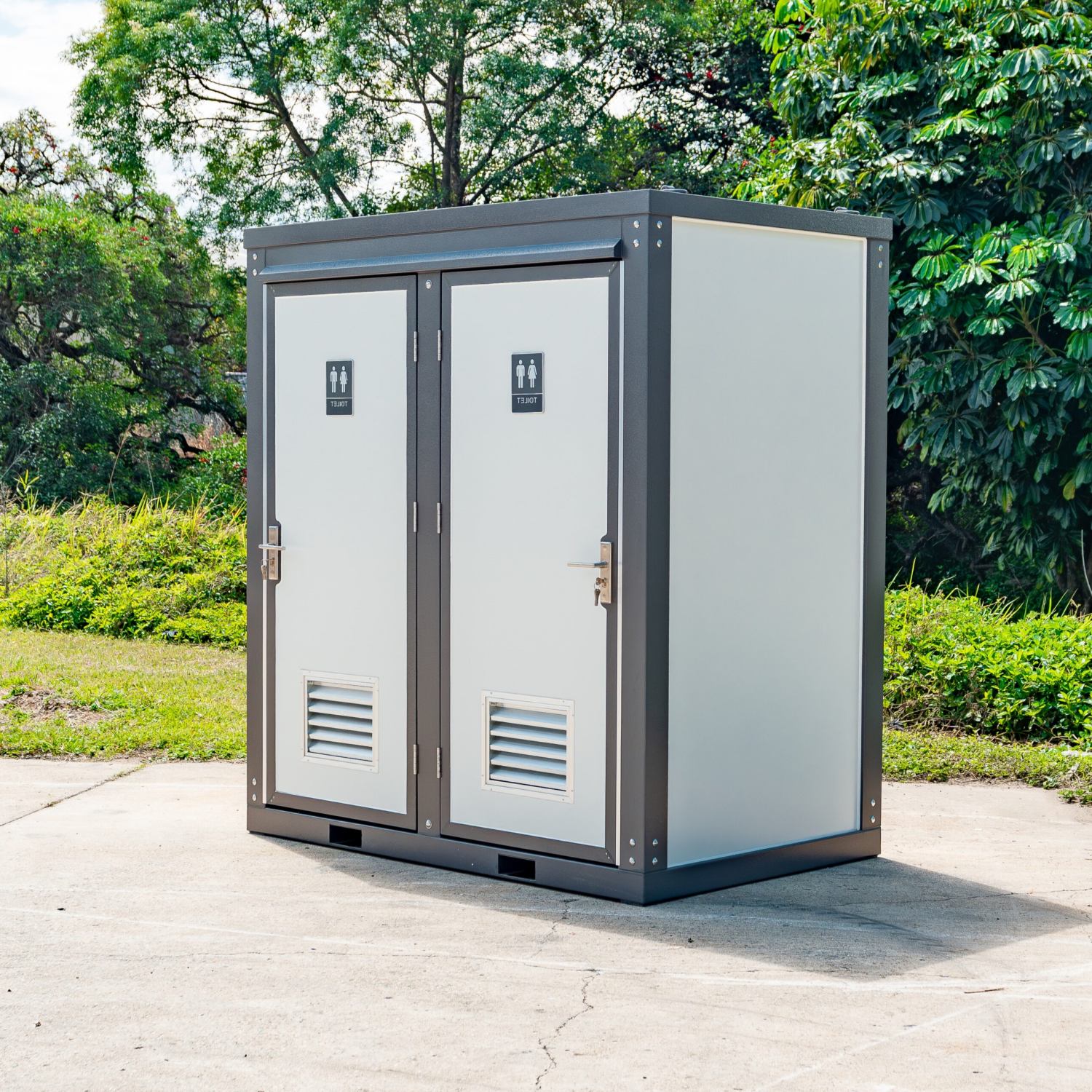 2 Private Toilet Stalls Portable Restroom - OVERLANDERS Outfitter