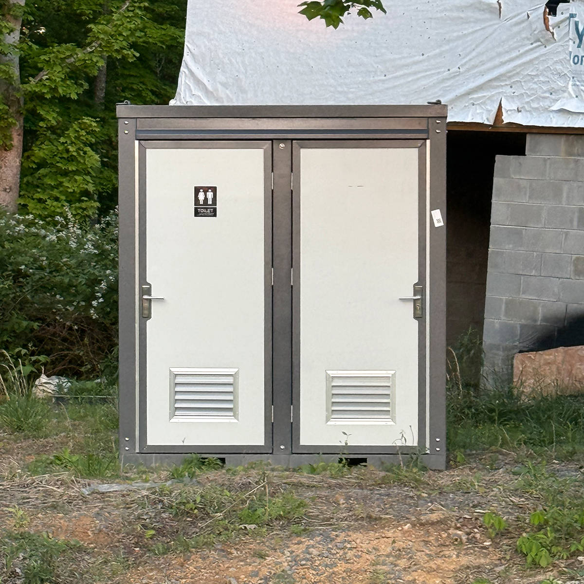 2 Private Toilet Stalls Portable Restroom - OVERLANDERS Outfitter