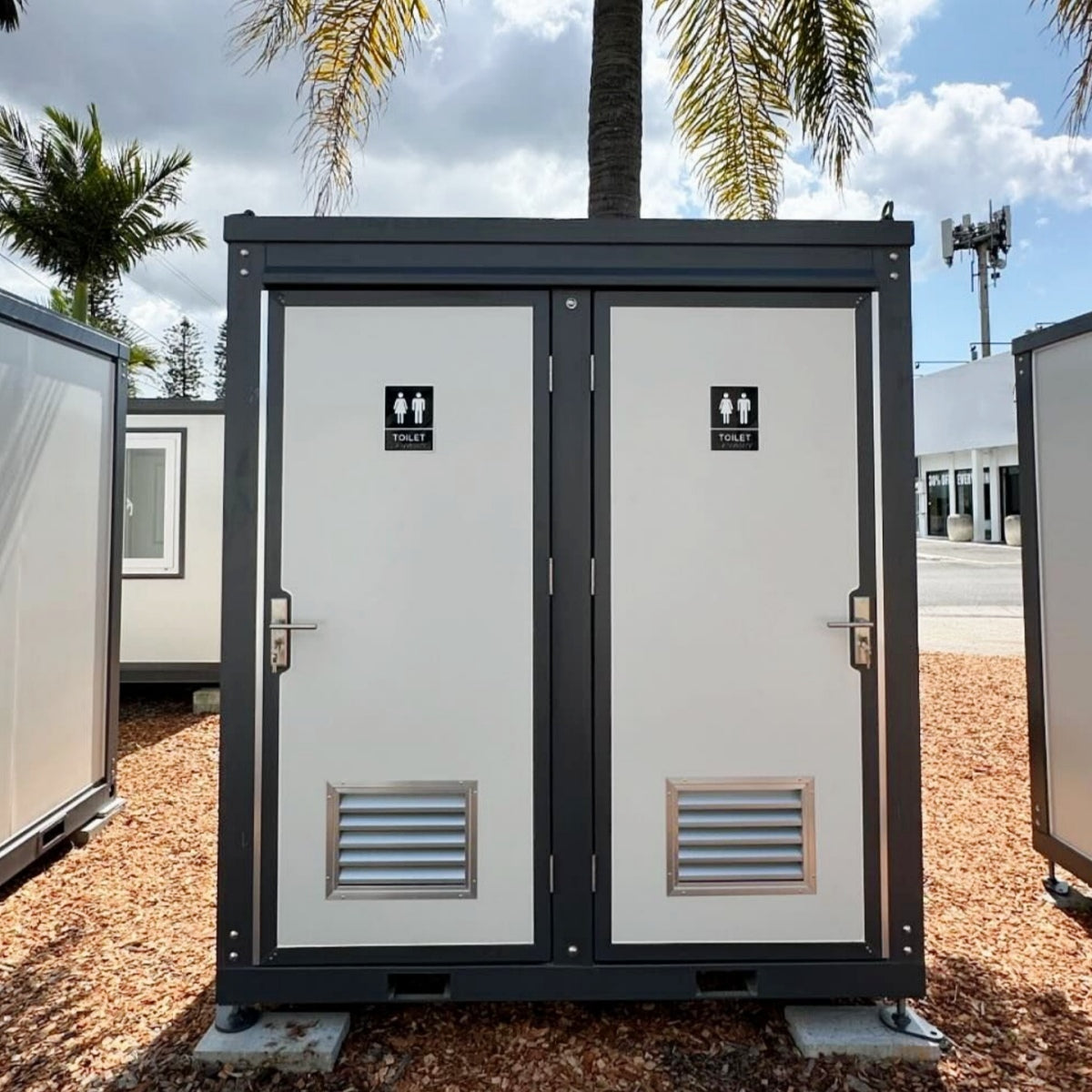 2 Private Toilet Stalls Portable Restroom - OVERLANDERS Outfitter