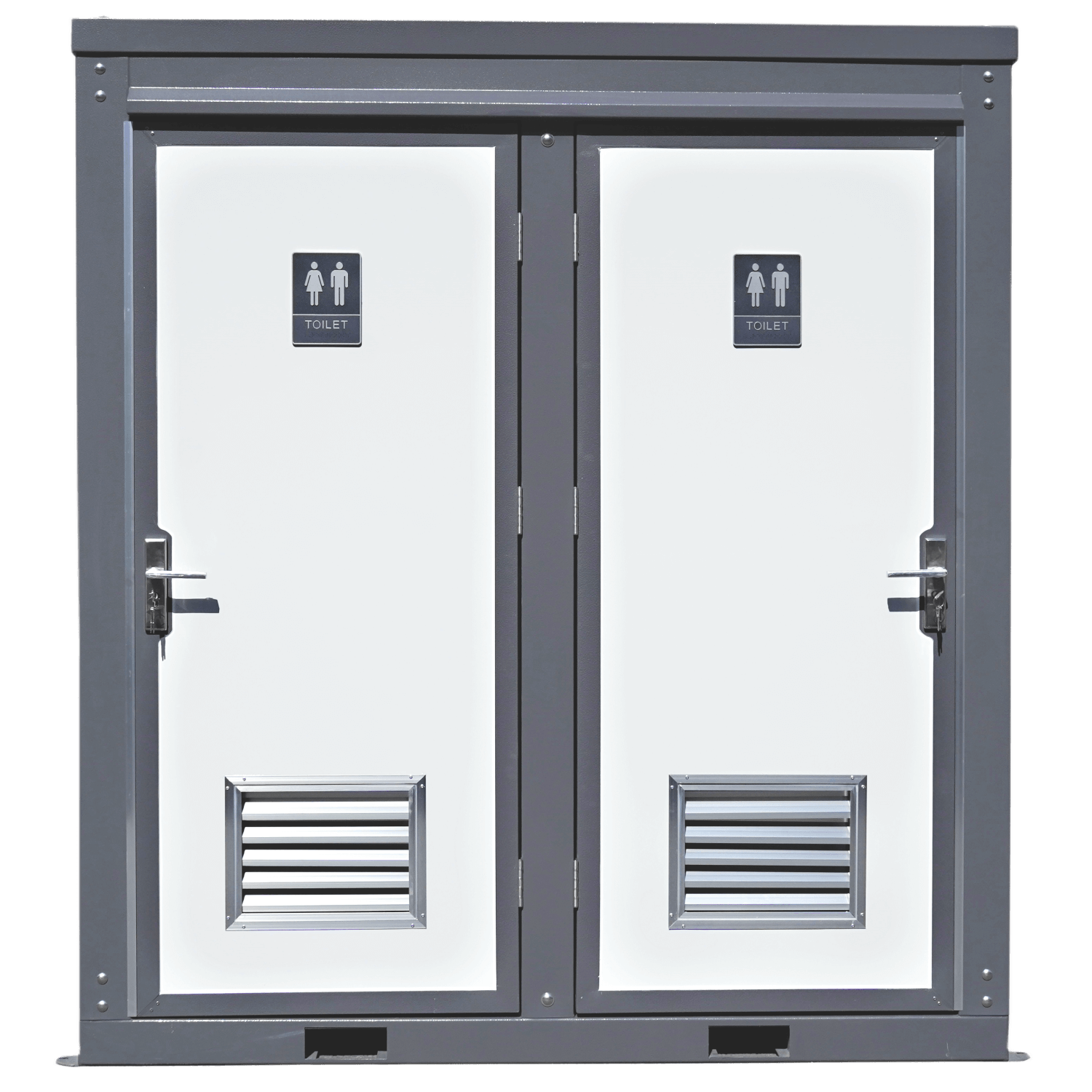 2 Private Toilet Stalls Portable Restroom - OVERLANDERS Outfitter