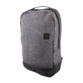 ZeITBIKE Alchemy Goods Brooklyn Waxed Backpack shown from left perspective, durable made-in-USA bag for everyday use.