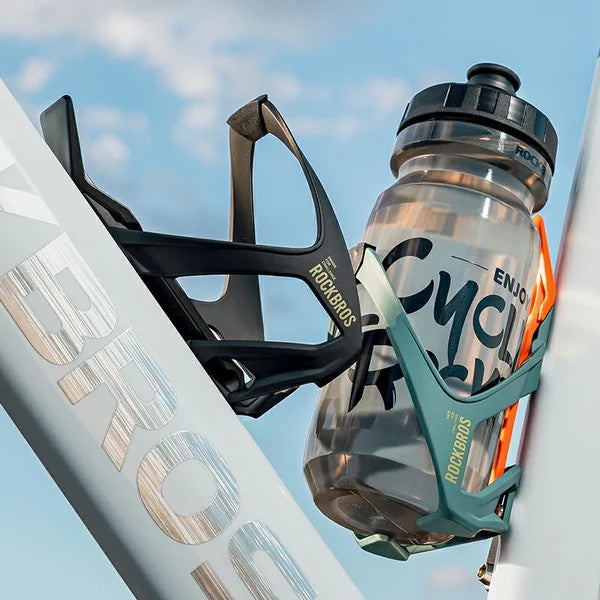 ROAD TO SKY 2-in-1 Bike Water Bottle Cage with Integrated Tire Levers - OVERLANDERS Outfitter