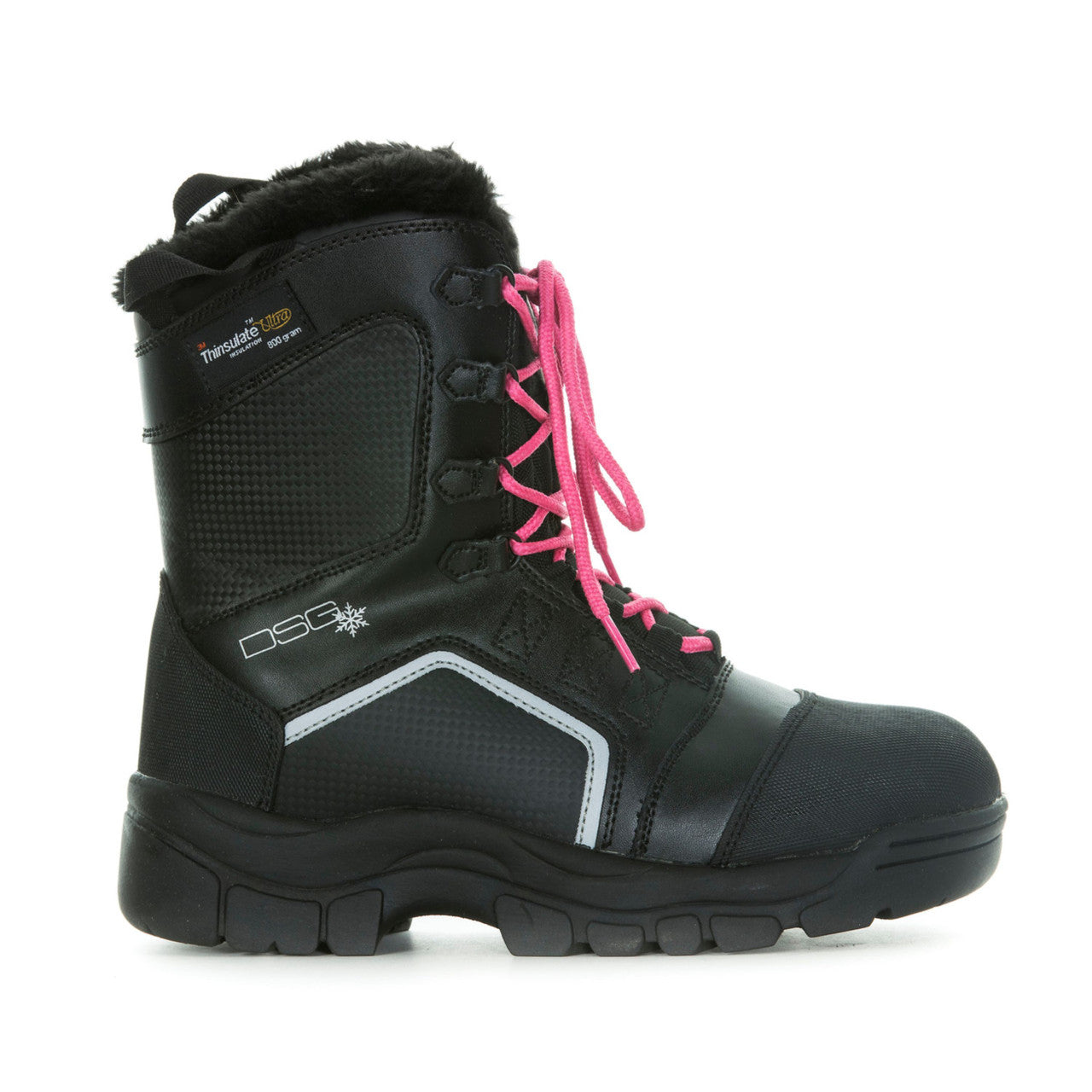 DSG OUTERWEAR Rime Boot, stylish winter footwear with rugged sole and warm lining, shown in a neutral color.