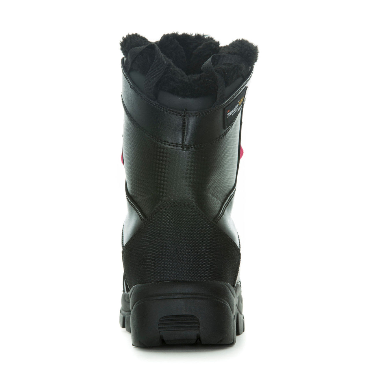 Black Rime Boot by DSG Outerwear featuring a sturdy sole and stylish design, perfect for cold weather.