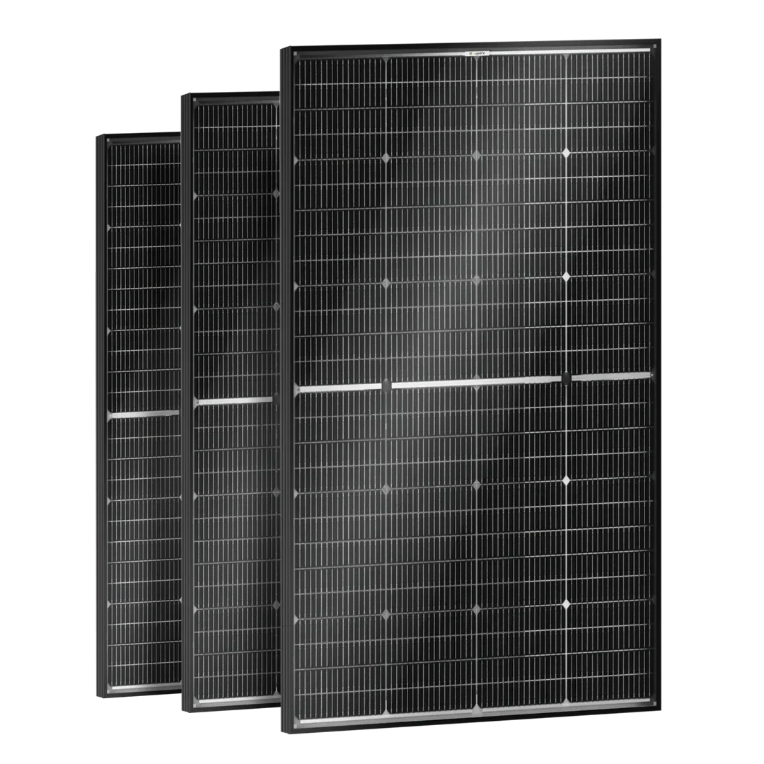 BougeRV 16BB N-Type 12V/24V 100 Watt Bifacial Solar Panel - OVERLANDERS Outfitter
