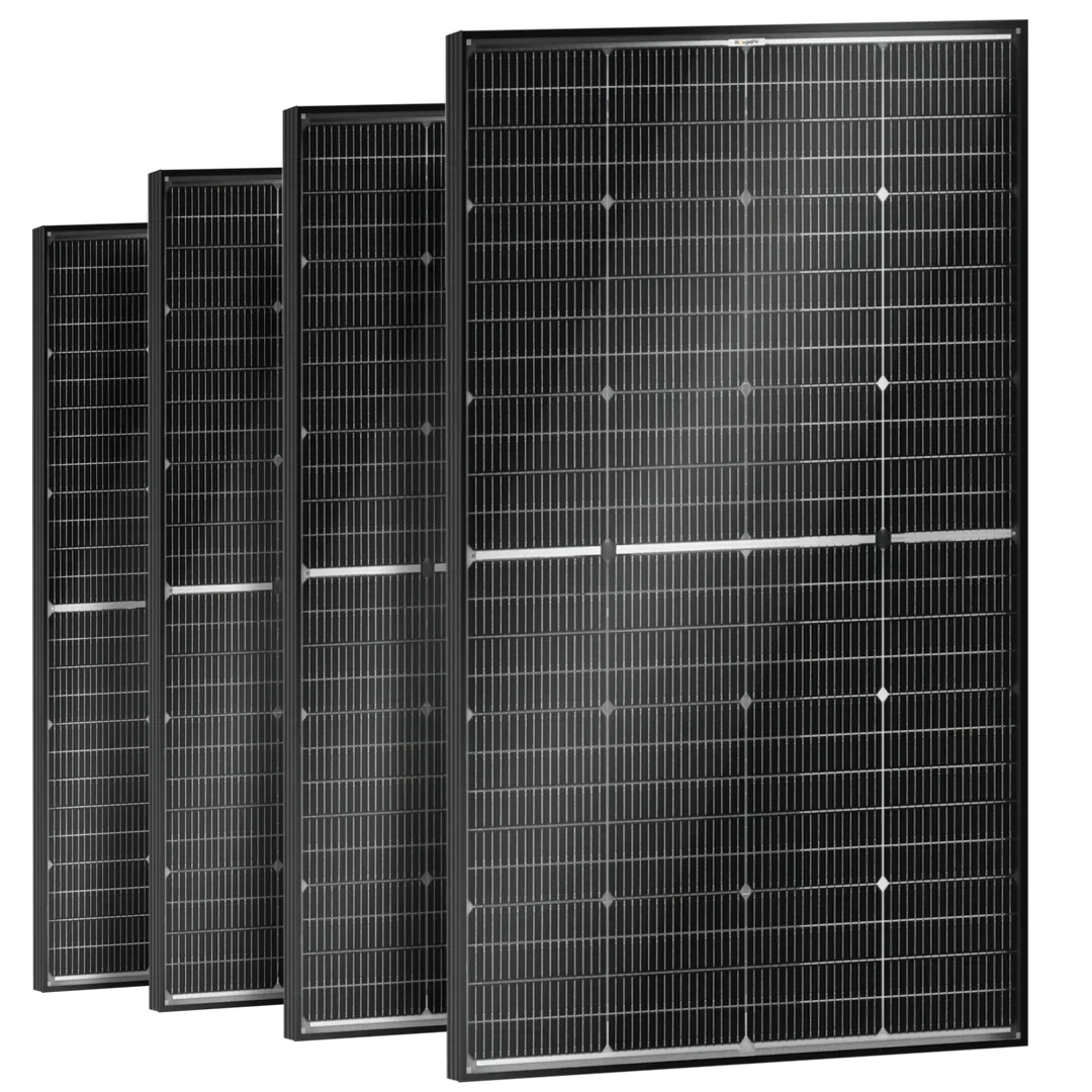 BougeRV 16BB N-Type 12V/24V 100 Watt Bifacial Solar Panel - OVERLANDERS Outfitter