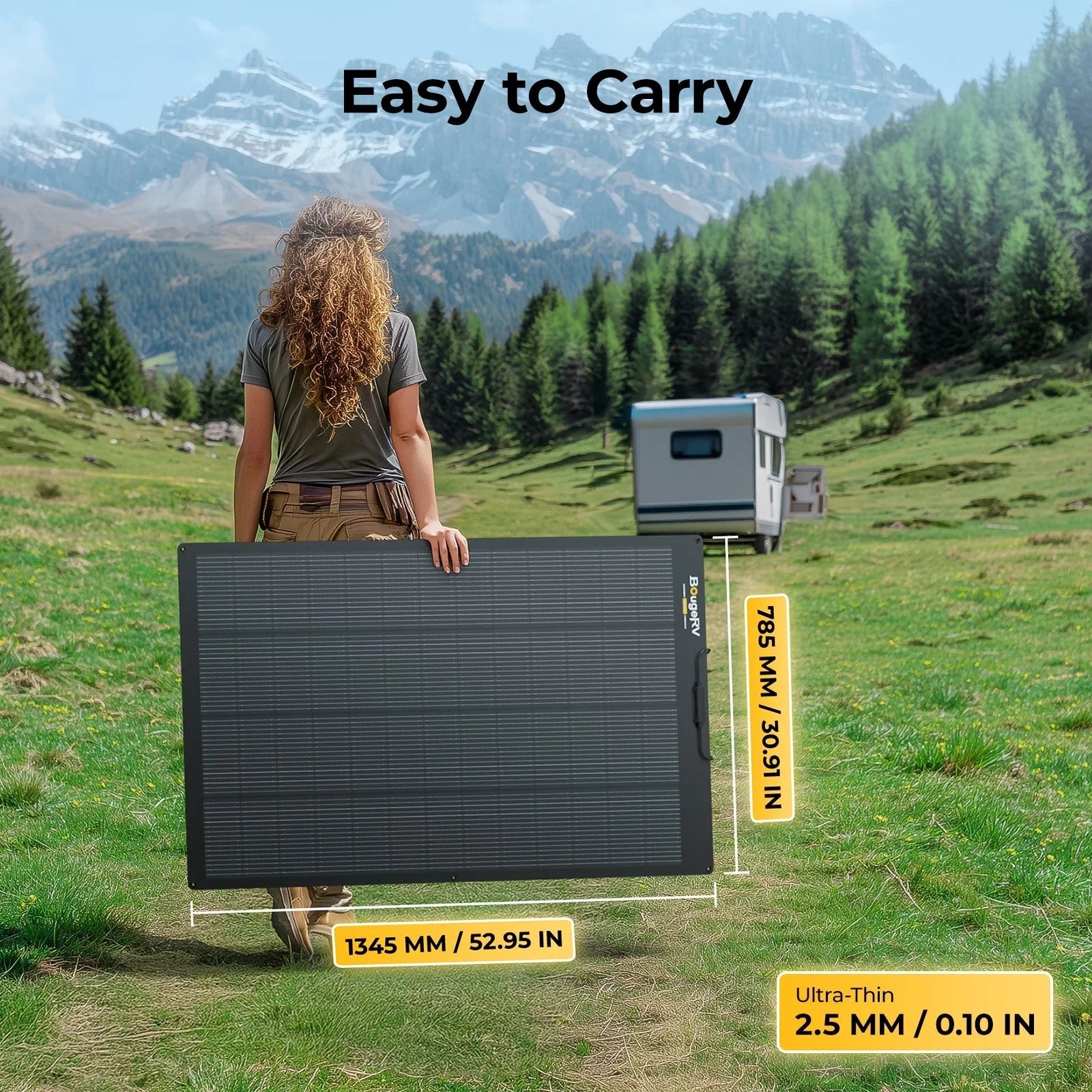 12V/24V 200W Arch Pro N-Type TOPCon Solar Panel With Tape - OVERLANDERS Outfitter