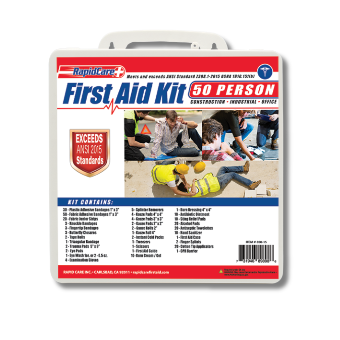 50 Person First Aid Kit - 2015 (247 Pc) - OVERLANDERS Outfitter