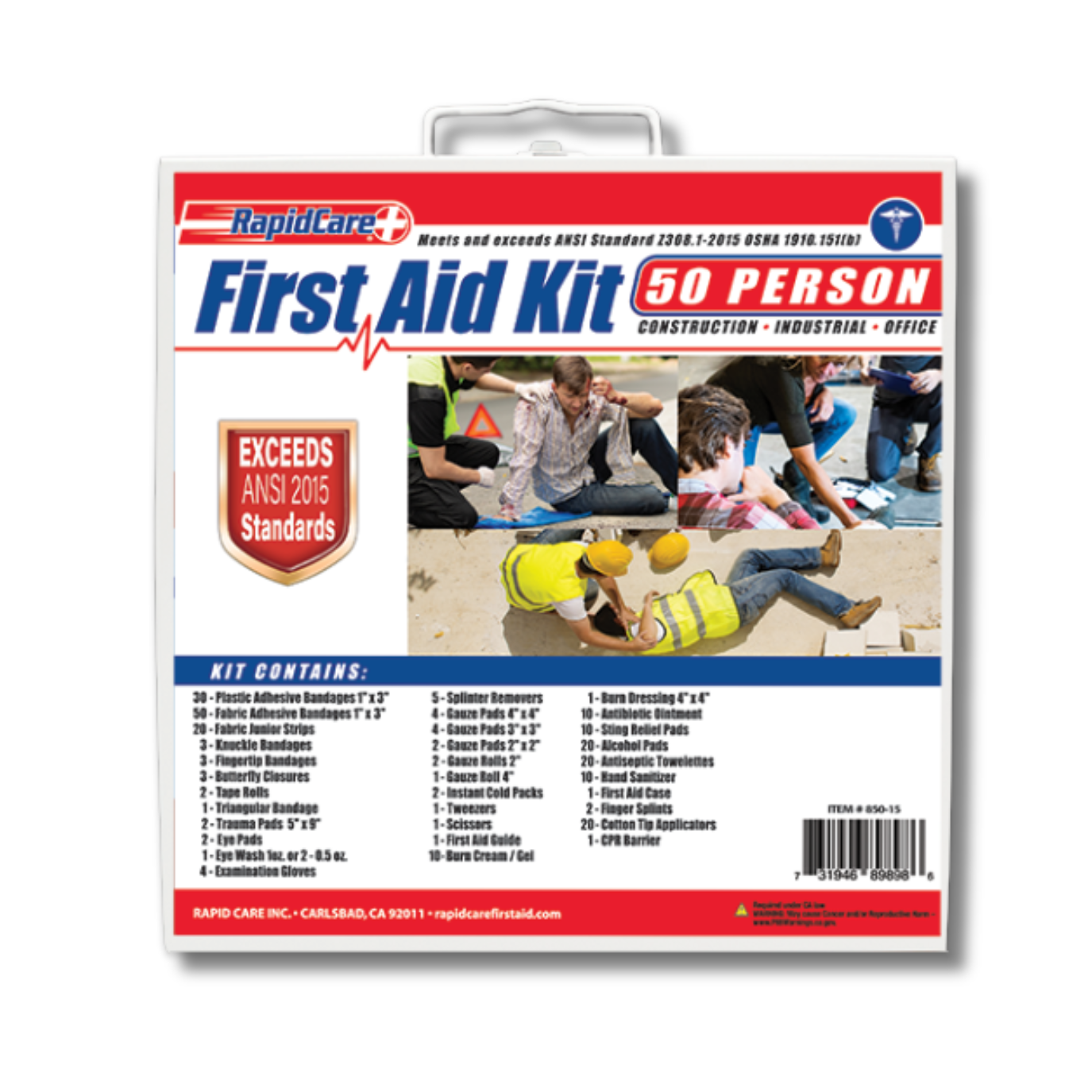 50 Person First Aid Kit - 2015 (247 Pc) - OVERLANDERS Outfitter