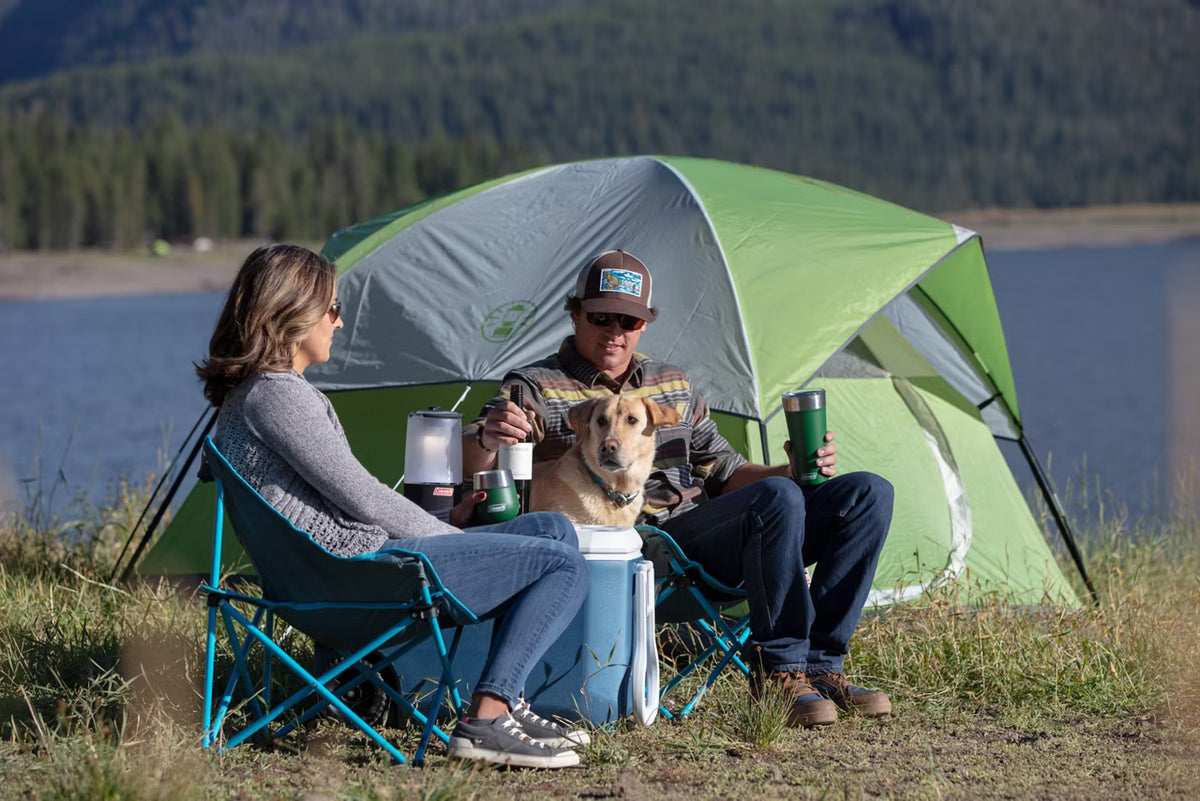 Coleman Kickback Breeze Chair - Blue - OVERLANDERS Outfitter