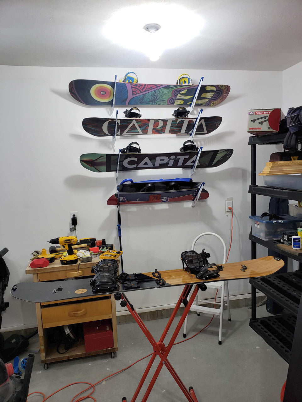 Brighton Snowboard Rack | Adjustable XSR | 4 Levels - OVERLANDERS Outfitter