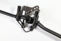 Lolo Racks L-track compatible single bike carrier DIY rack accessory with mounting hardware and adjustable support for secure bike transport.