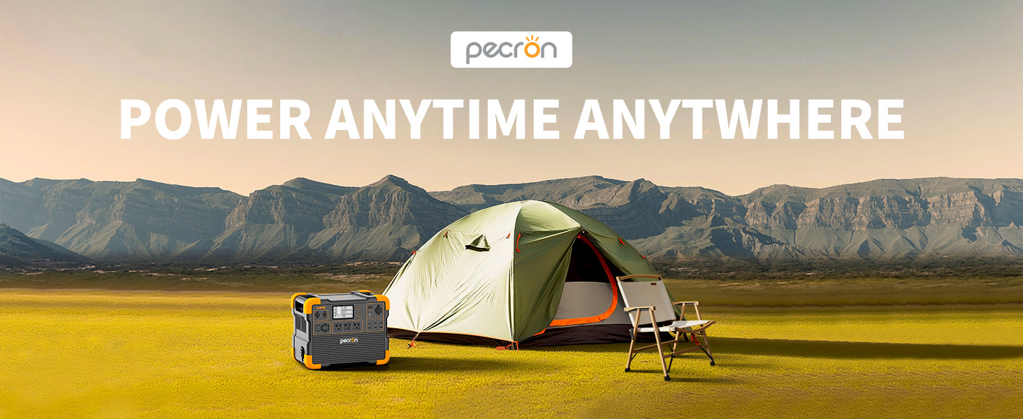 PECRON E1500LFP Expandable Portable Power Station 2200W 1536Wh - We The Collective