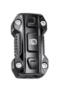 Motorcycle crash bar protection buffer block by Bean's Moto Booth, designed as a durable accessory for motorcycle safety and protection.