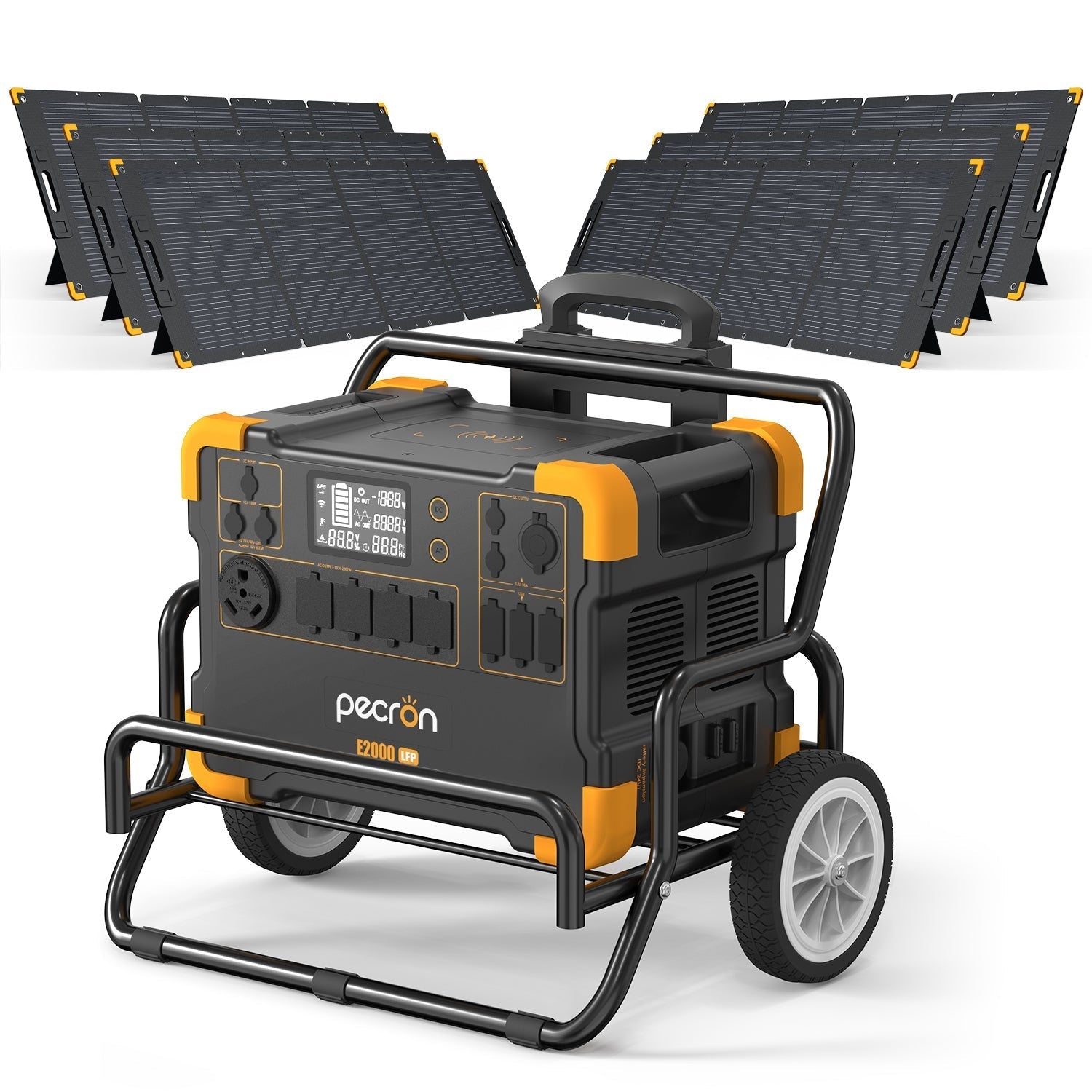 PECRON E2000LFP Expandable Portable Power Station 2000W 1920Wh - We The Collective