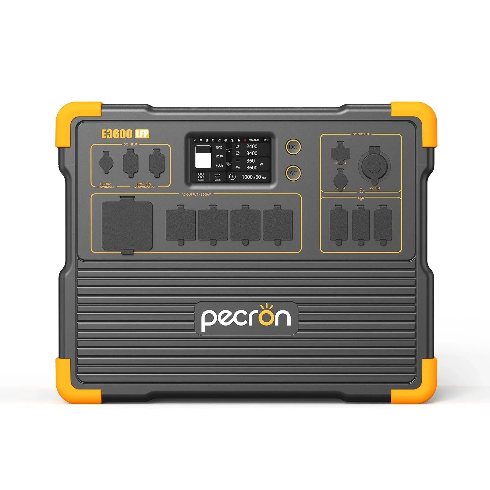 PECRON E3600LFP Portable Power Station 3600W 3072Wh - OVERLANDERS Outfitter