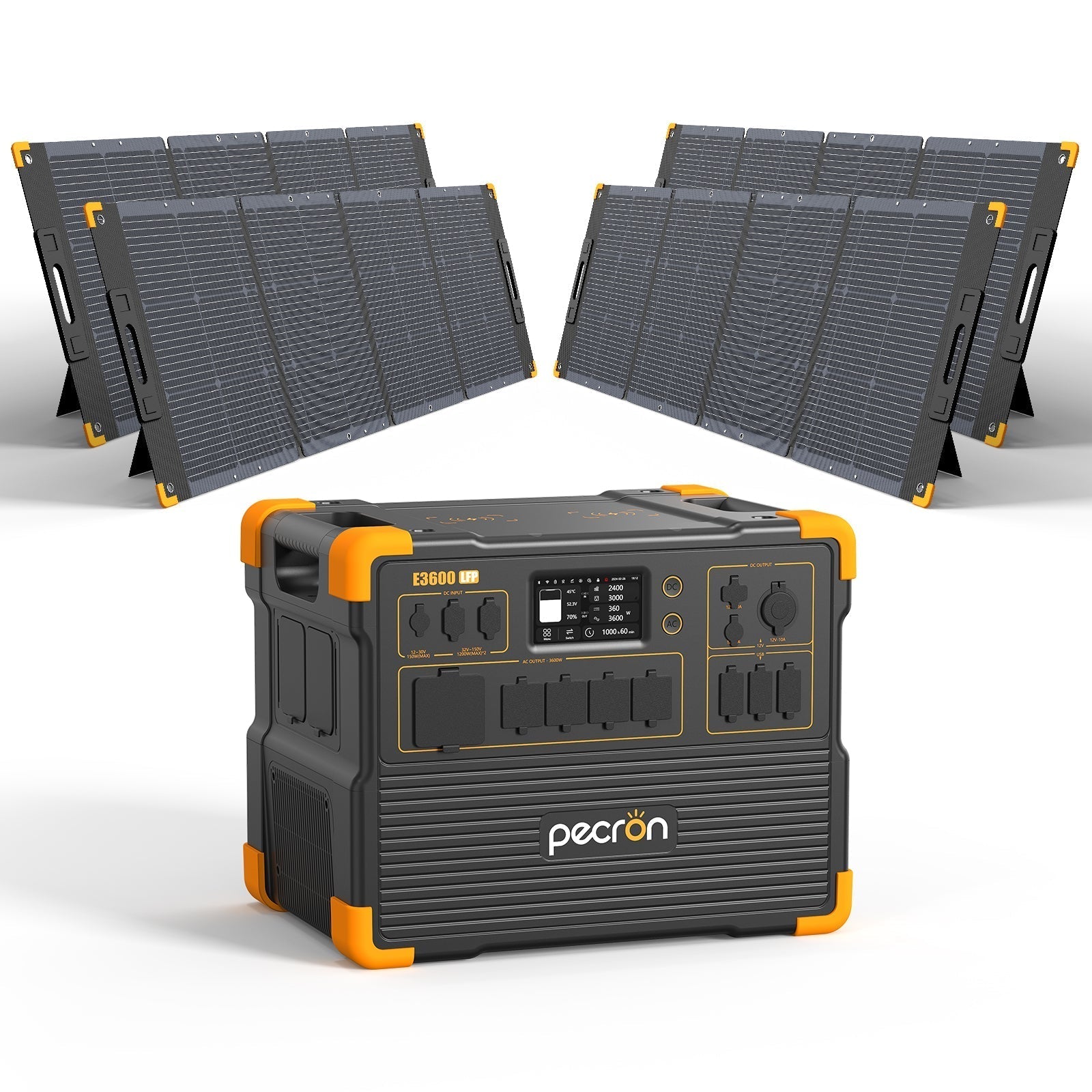 PECRON E3600LFP Portable Power Station 3600W 3072Wh - We The Collective