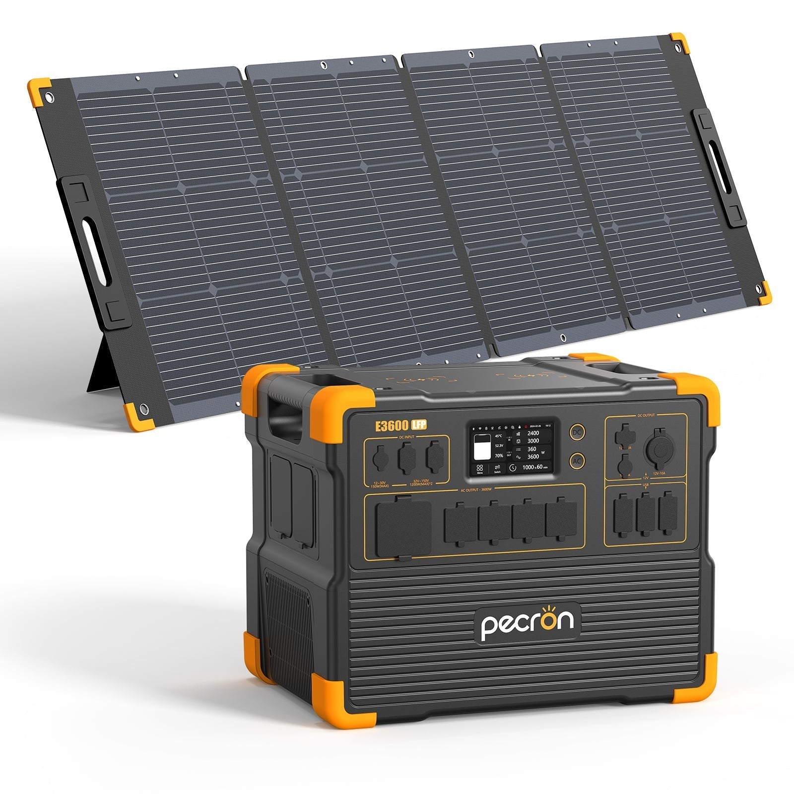 PECRON E3600LFP Portable Power Station 3600W 3072Wh - We The Collective