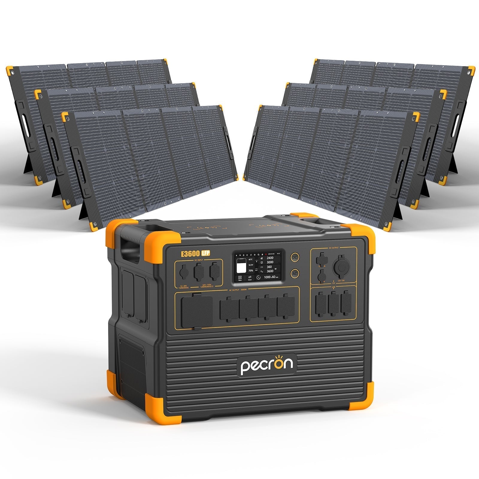 PECRON E3600LFP Portable Power Station 3600W 3072Wh - We The Collective