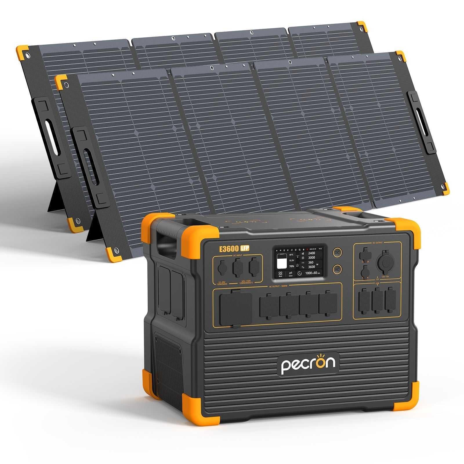 PECRON E3600LFP Portable Power Station 3600W 3072Wh - We The Collective