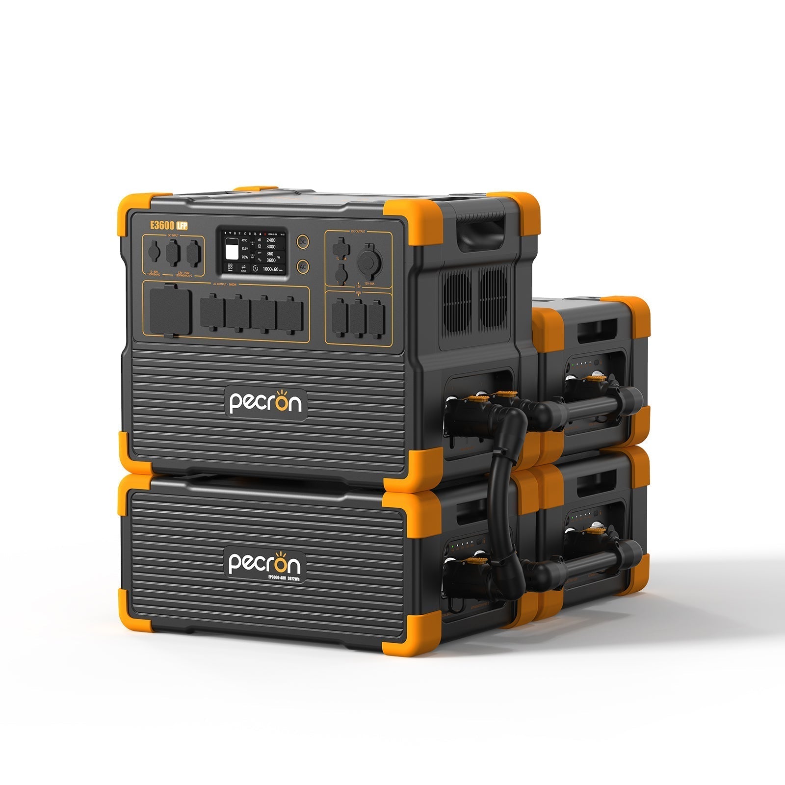 PECRON E3600LFP Portable Power Station 3600W 3072Wh - We The Collective
