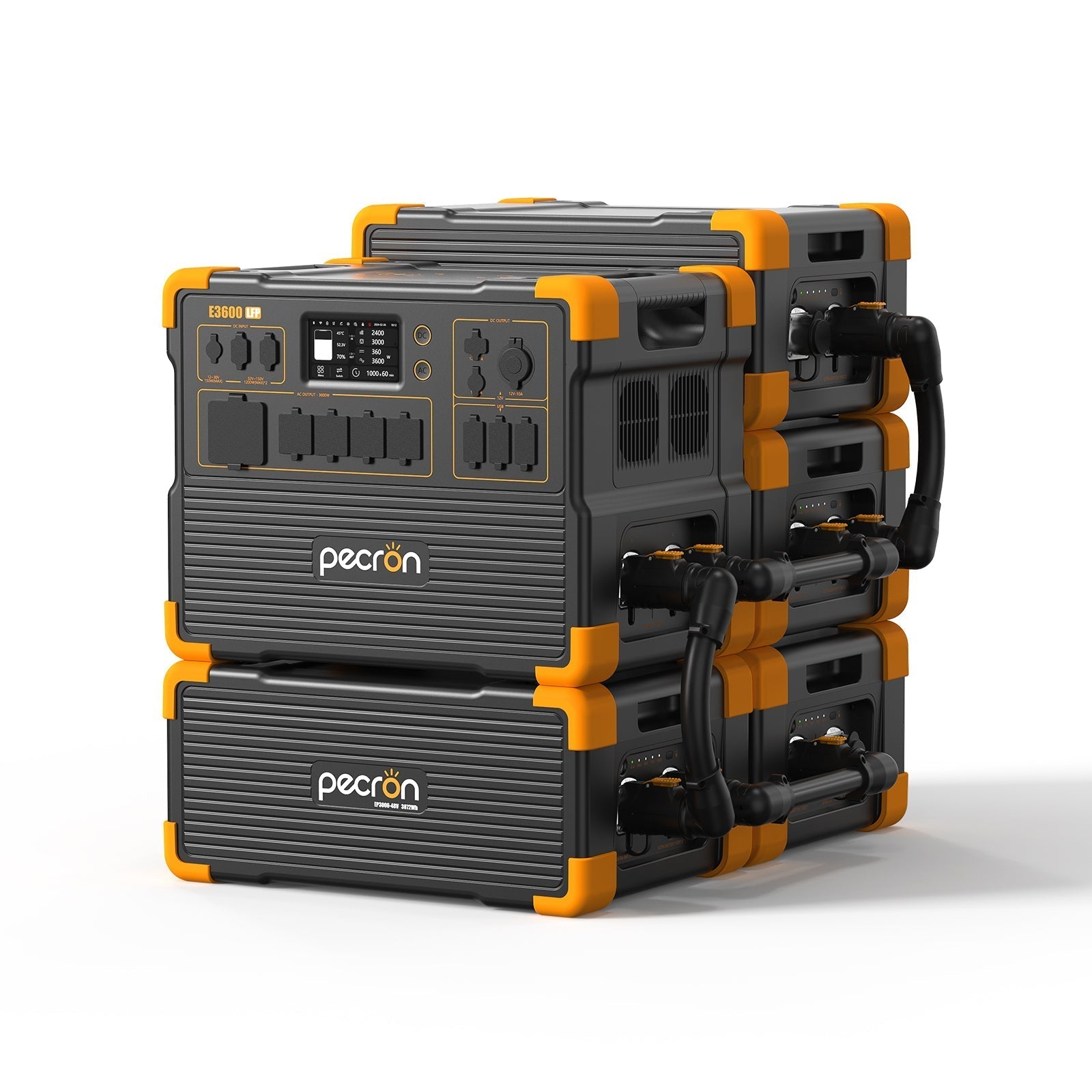 PECRON E3600LFP Portable Power Station 3600W 3072Wh - We The Collective