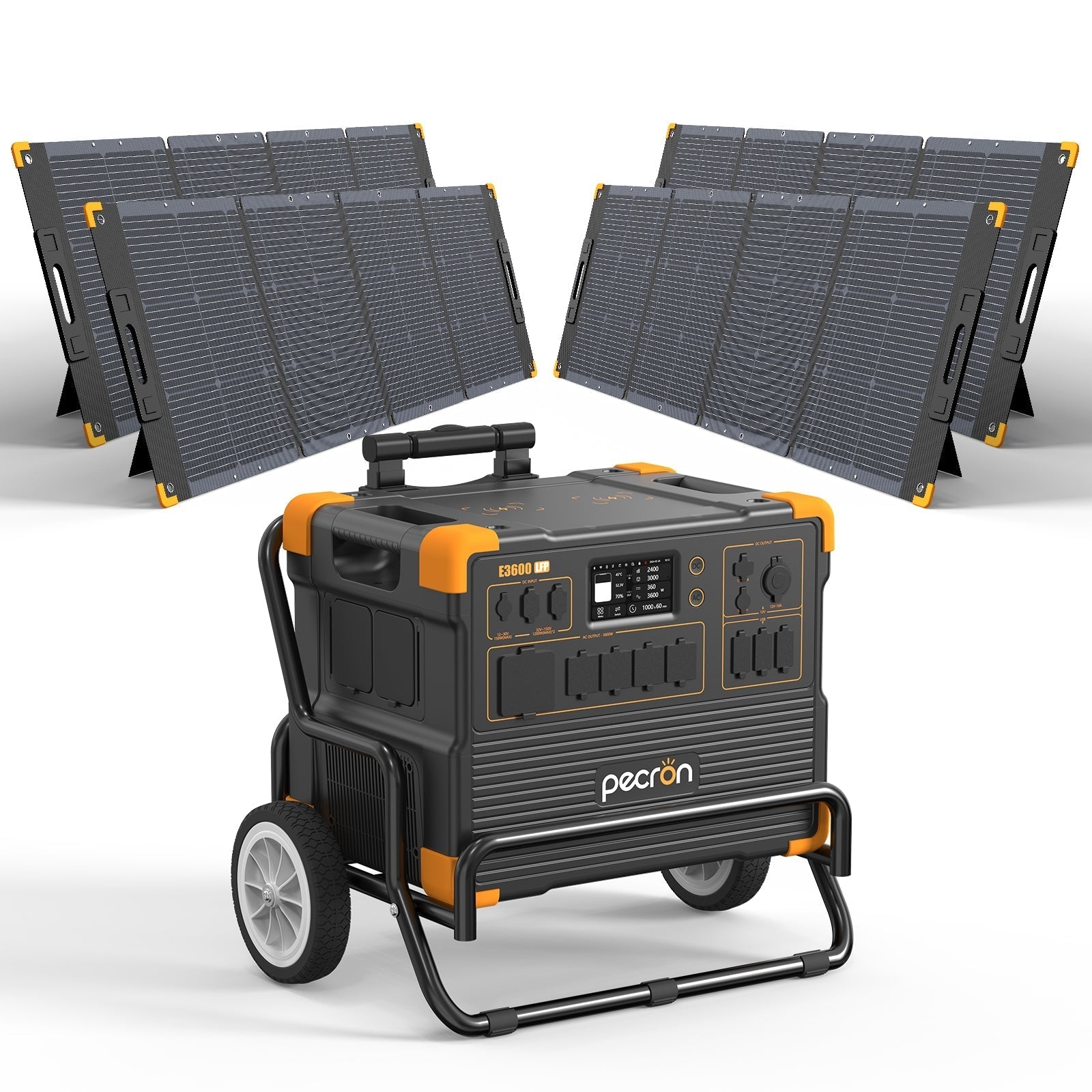 PECRON E3600LFP Portable Power Station 3600W 3072Wh - We The Collective