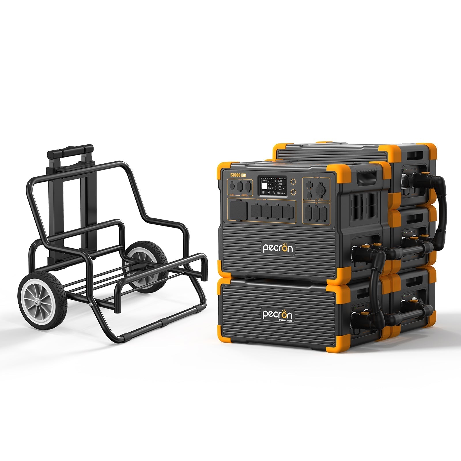 PECRON E3600LFP Portable Power Station 3600W 3072Wh - We The Collective