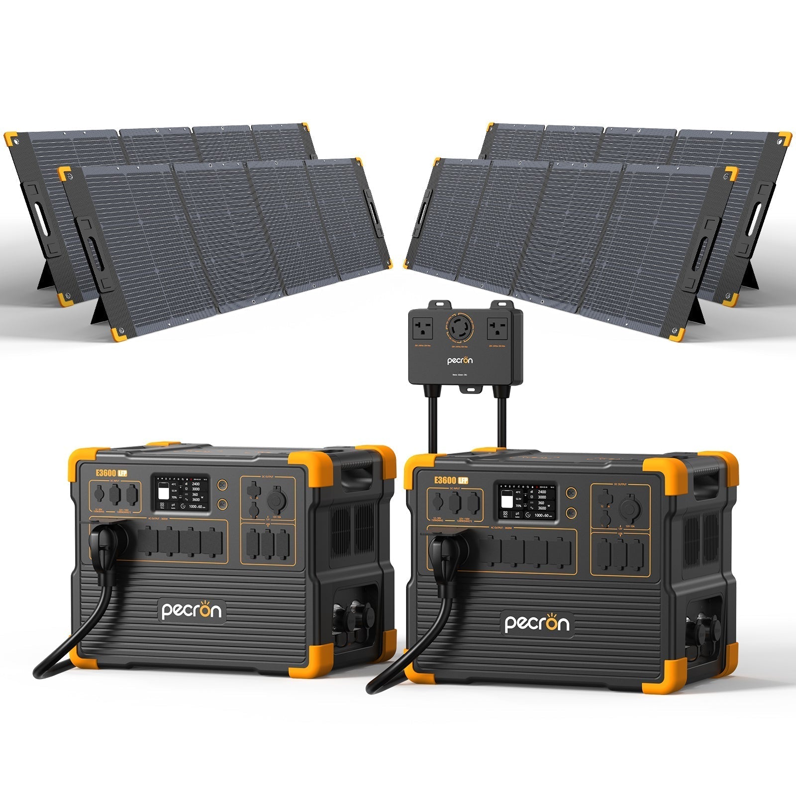 PECRON E3600LFP Portable Power Station 3600W 3072Wh - We The Collective