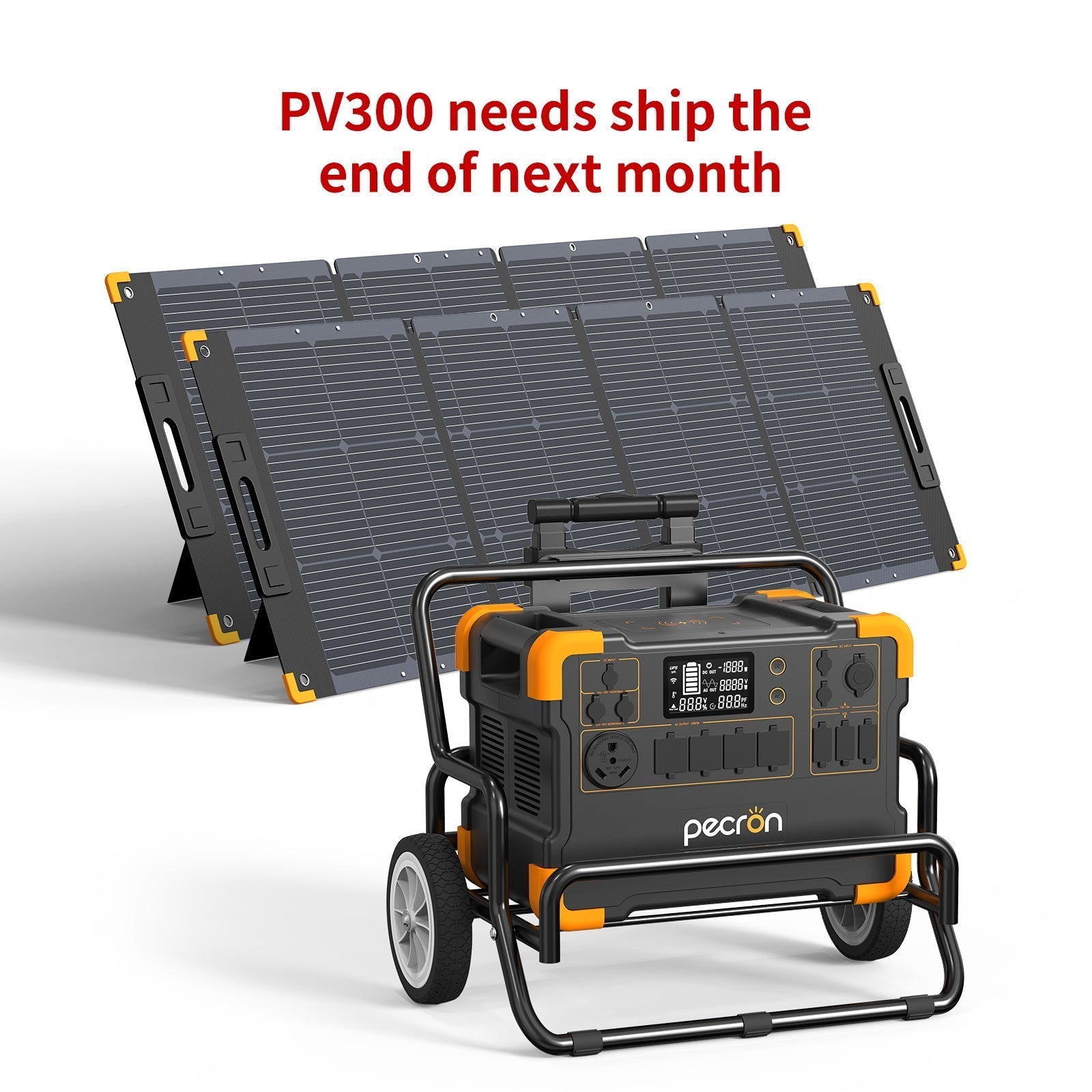 PECRON E2000LFP Expandable Portable Power Station 2000W 1920Wh - We The Collective